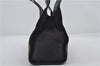 Authentic GUCCI Jumbo GG Jackie Shoulder Bag Canvas Leather 0021067 Black 2922E