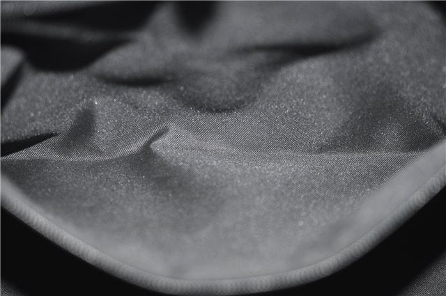 Authentic GUCCI Jumbo GG Jackie Shoulder Bag Canvas Leather 0021067 Black 2922E