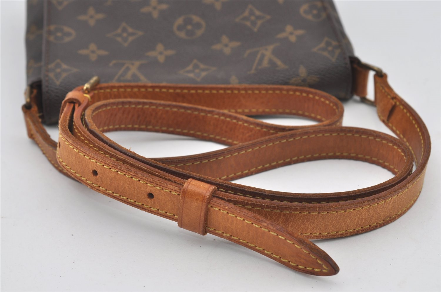 Auth Louis Vuitton Monogram Musette Salsa M51387 Long Shoulder Cross Bag 2922I