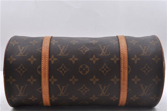 Authentic Louis Vuitton Monogram Papillon 30 Hand Bag M51385 LV 2923D