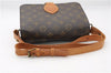 Authentic Louis Vuitton Monogram Cartouchiere MM M51253 Shoulder Cross Bag 2923F