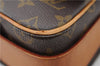Authentic Louis Vuitton Monogram Cartouchiere MM M51253 Shoulder Cross Bag 2923F