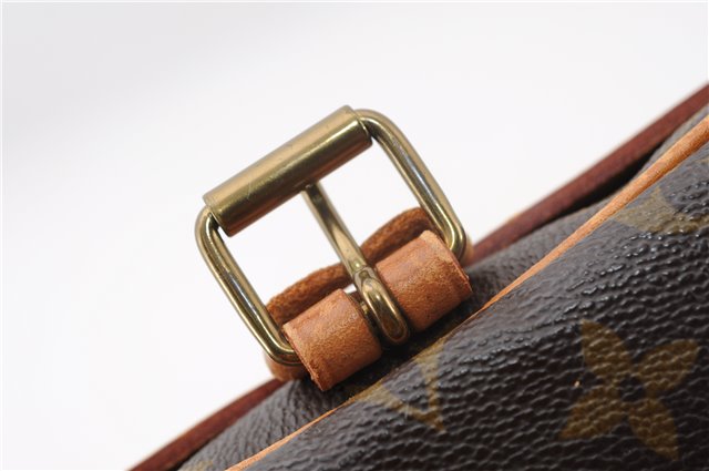 Authentic Louis Vuitton Monogram Cartouchiere MM M51253 Shoulder Cross Bag 2923F