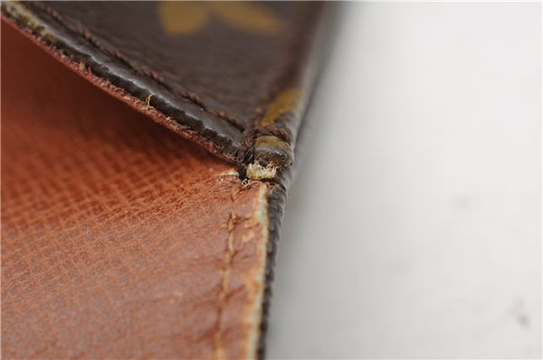 Authentic Louis Vuitton Monogram Cartouchiere MM M51253 Shoulder Cross Bag 2923F