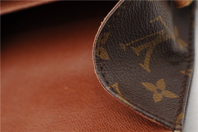 Authentic Louis Vuitton Monogram Cartouchiere MM M51253 Shoulder Cross Bag 2923F