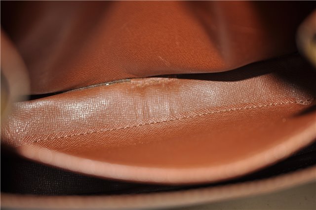 Authentic Louis Vuitton Monogram Cartouchiere MM M51253 Shoulder Cross Bag 2923F