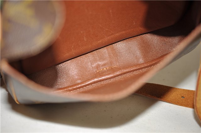 Authentic Louis Vuitton Monogram Cartouchiere MM M51253 Shoulder Cross Bag 2923F