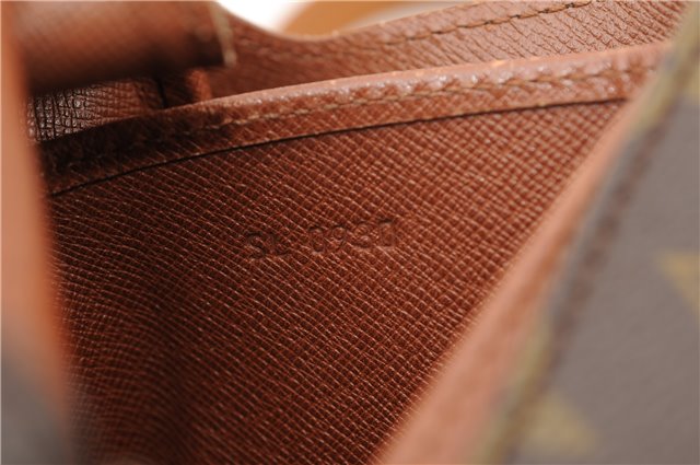 Authentic Louis Vuitton Monogram Cartouchiere MM M51253 Shoulder Cross Bag 2923F