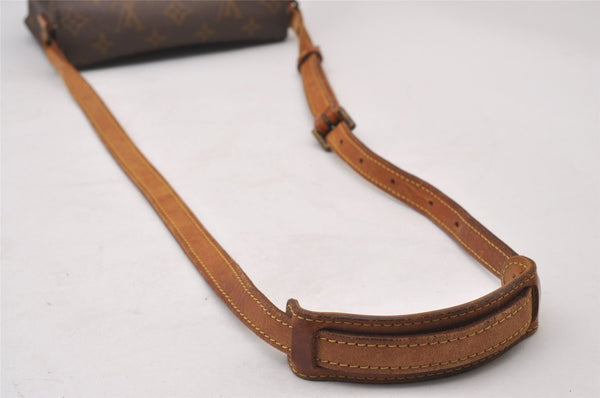 Auth Louis Vuitton Monogram Saint Cloud MM Shoulder Cross Bag Old Model LV 2923I