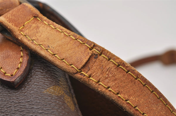 Auth Louis Vuitton Monogram Saint Cloud MM Shoulder Cross Bag Old Model LV 2923I