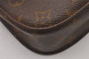 Auth Louis Vuitton Monogram Saint Cloud MM Shoulder Cross Bag Old Model LV 2923I