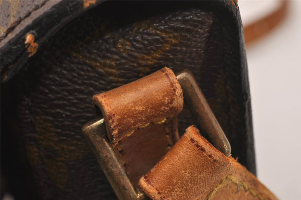 Auth Louis Vuitton Monogram Saint Cloud MM Shoulder Cross Bag Old Model LV 2923I