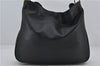 Authentic GUCCI Bamboo Vintage 2Way Shoulder Tote Bag Leather Black Junk 2924E