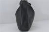 Authentic GUCCI Bamboo Vintage 2Way Shoulder Tote Bag Leather Black Junk 2924E