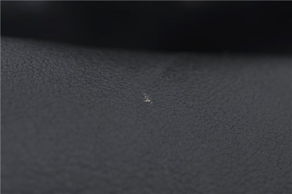 Authentic GUCCI Bamboo Vintage 2Way Shoulder Tote Bag Leather Black Junk 2924E