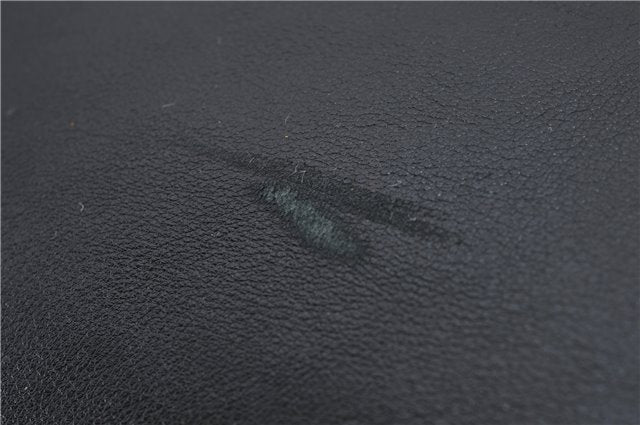 Authentic GUCCI Bamboo Vintage 2Way Shoulder Tote Bag Leather Black Junk 2924E