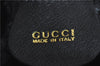 Authentic GUCCI Bamboo Vintage 2Way Shoulder Tote Bag Leather Black Junk 2924E