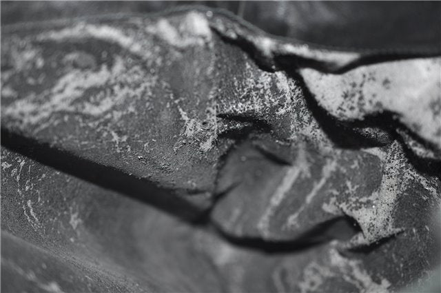 Authentic GUCCI Bamboo Vintage 2Way Shoulder Tote Bag Leather Black Junk 2924E