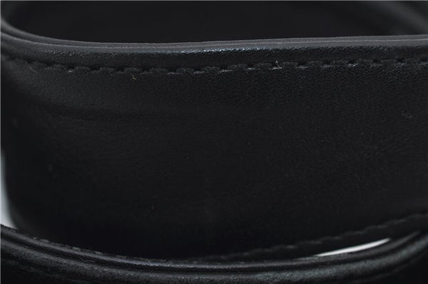 Authentic GUCCI Bamboo Vintage 2Way Shoulder Tote Bag Leather Black Junk 2924E