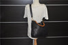Authentic GUCCI Bamboo Vintage 2Way Shoulder Tote Bag Leather Black Junk 2924E