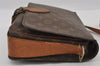 Auth Louis Vuitton Monogram Cartouchiere GM Shoulder Bag Old Model Junk 2924I