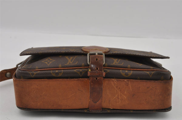 Auth Louis Vuitton Monogram Cartouchiere GM Shoulder Bag Old Model Junk 2924I