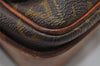 Auth Louis Vuitton Monogram Cartouchiere GM Shoulder Bag Old Model Junk 2924I