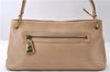 Authentic GUCCI Shoulder Hand Bag GG Leather 90699 Beige 2926D