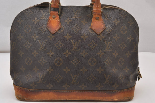 Authentic Louis Vuitton Monogram Alma Hand Bag Purse M51130 LV Junk 2926I