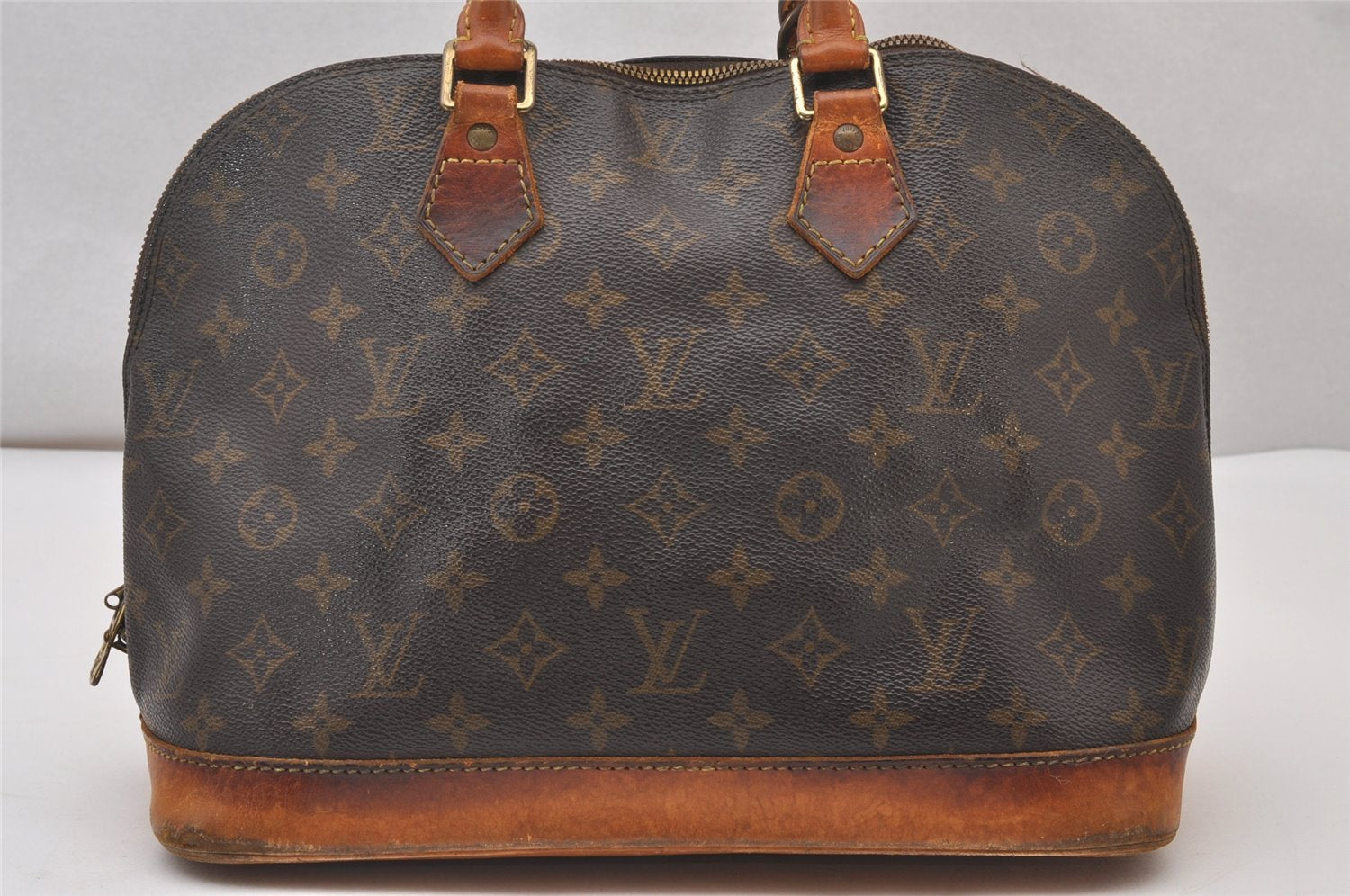Authentic Louis Vuitton Monogram Alma Hand Bag Purse M51130 LV Junk 2926I