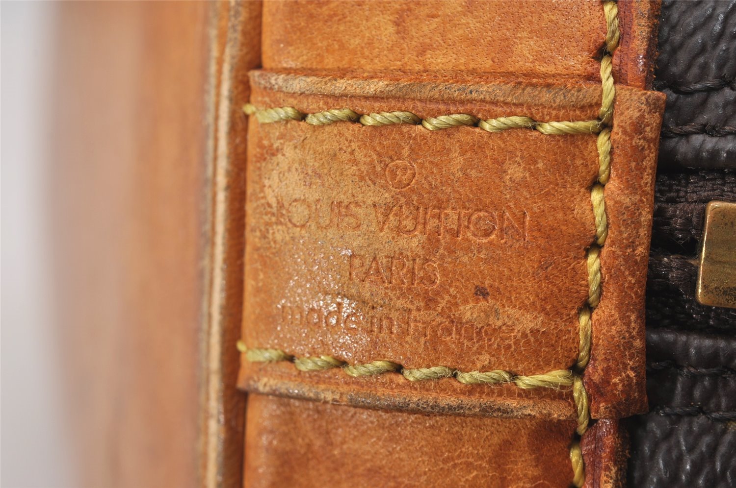 Authentic Louis Vuitton Monogram Alma Hand Bag Purse M51130 LV Junk 2926I