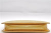 Authentic Louis Vuitton Vernis Lexington Hand Bag Pouch Yellow M91056 LV 2927E