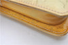 Authentic Louis Vuitton Vernis Lexington Hand Bag Pouch Yellow M91056 LV 2927E