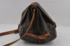Authentic Louis Vuitton Monogram Saumur 35 Shoulder Cross Bag M42254 Junk 2928I