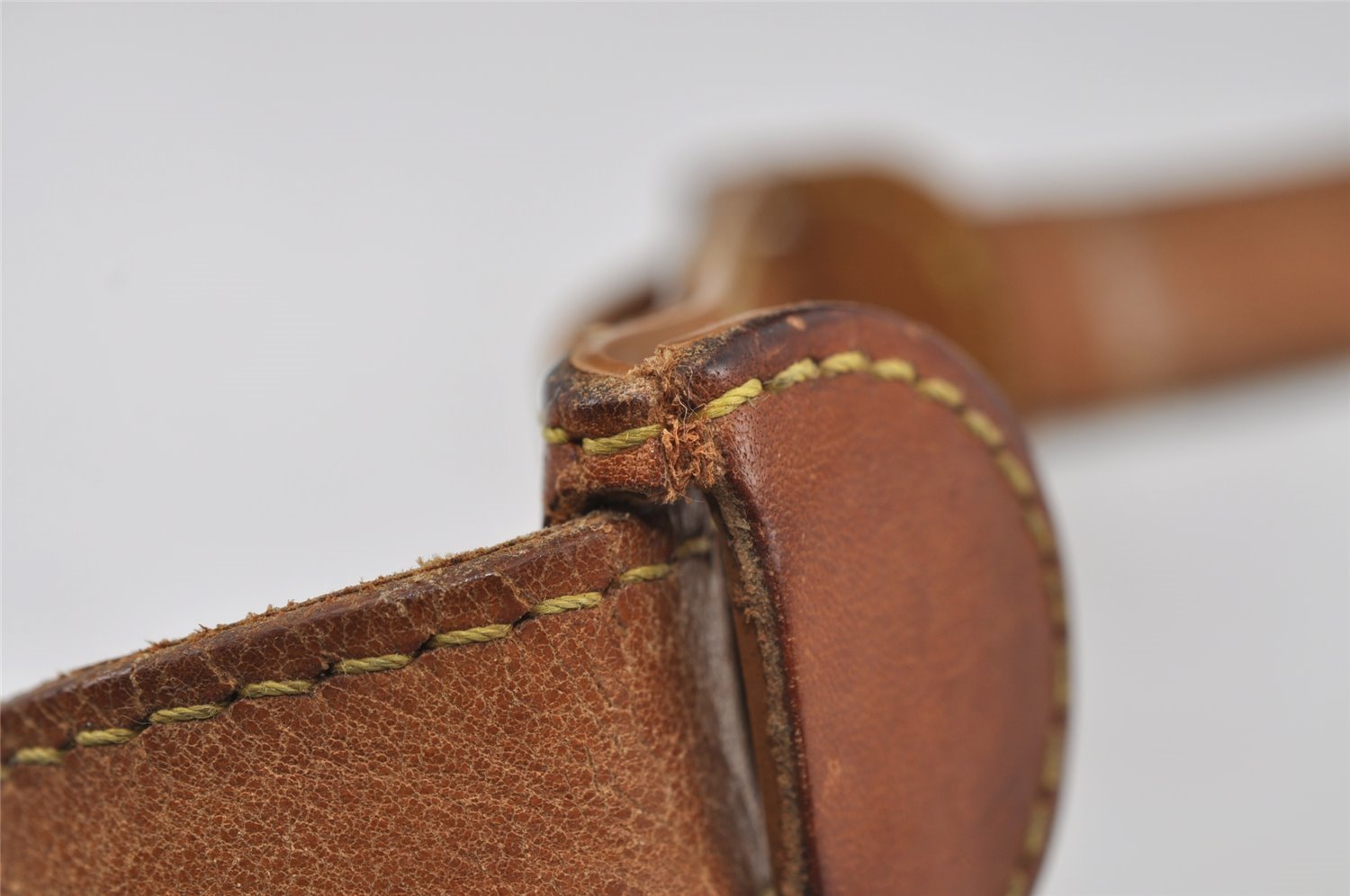 Authentic Louis Vuitton Monogram Saumur 35 Shoulder Cross Bag M42254 Junk 2928I