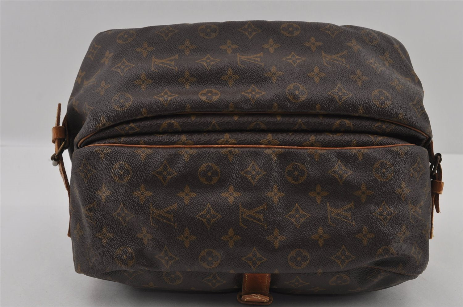 Authentic Louis Vuitton Monogram Saumur 35 Shoulder Cross Bag M42254 Junk 2928I