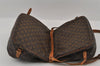 Authentic Louis Vuitton Monogram Saumur 35 Shoulder Cross Bag M42254 Junk 2928I