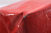 Authentic Louis Vuitton Vernis Reade GM Hand Bag Red M91084 LV 2929E