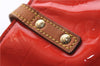 Authentic Louis Vuitton Vernis Reade GM Hand Bag Red M91084 LV 2929E