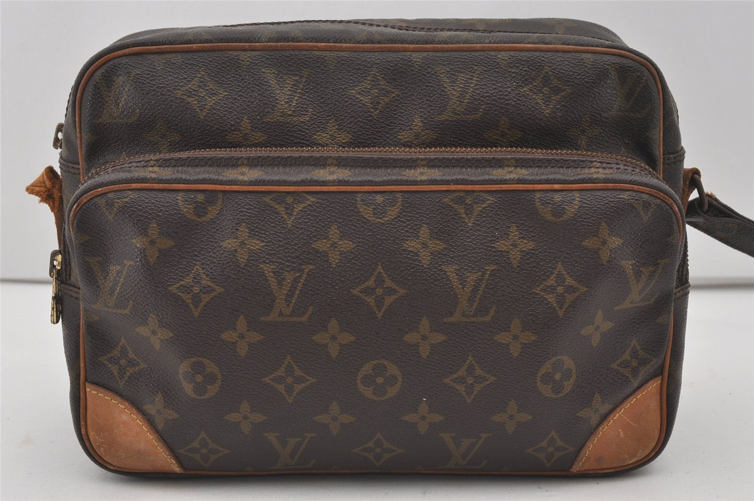 Authentic Louis Vuitton Monogram Nile Shoulder Cross Body Bag M45244 Junk 2929I