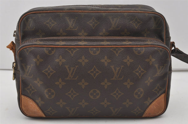Authentic Louis Vuitton Monogram Nile Shoulder Cross Body Bag M45244 Junk 2929I