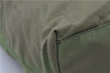 Authentic PRADA Vintage Nylon Tessuto City Shoulder Tote Bag B4681 Green 2930E