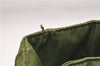 Authentic PRADA Vintage Nylon Tessuto City Shoulder Tote Bag B4681 Green 2930E