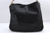 Authentic GUCCI Bamboo 2Way Shoulder Hand Bag Purse Leather Black Junk 2931E