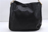 Authentic GUCCI Bamboo 2Way Shoulder Hand Bag Purse Leather Black Junk 2931E