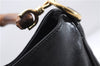 Authentic GUCCI Bamboo 2Way Shoulder Hand Bag Purse Leather Black Junk 2931E