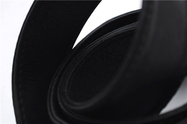 Authentic GUCCI Bamboo 2Way Shoulder Hand Bag Purse Leather Black Junk 2931E