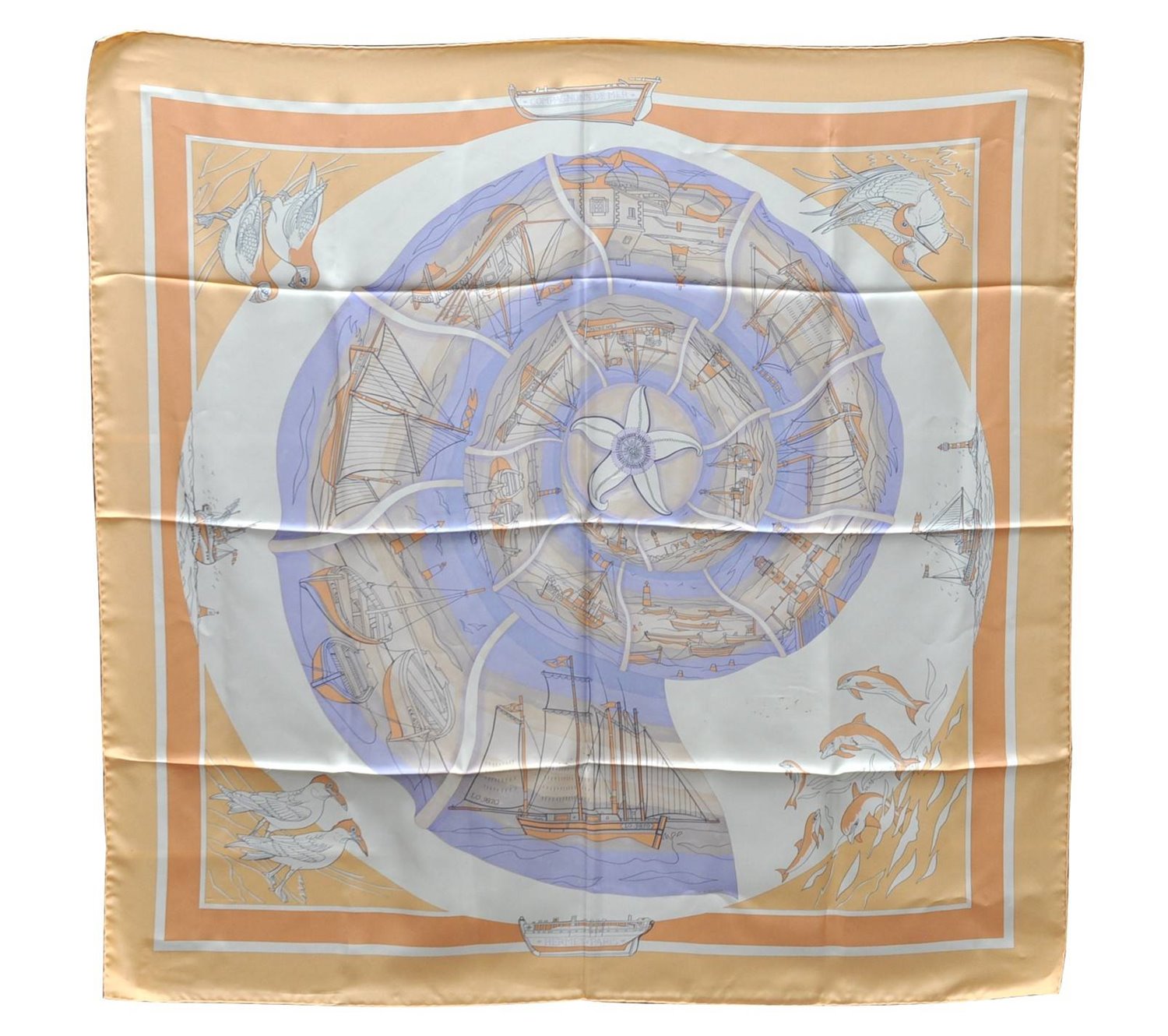 Authentic HERMES Carre 90 Scarf 