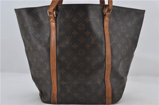 Authentic Louis Vuitton Monogram Sac Shopping PM Tote Bag M51108 LV 2932E