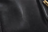 Authentic GUCCI Sherry Line Vintage Shoulder Bag Purse Leather Navy Blue 2932I